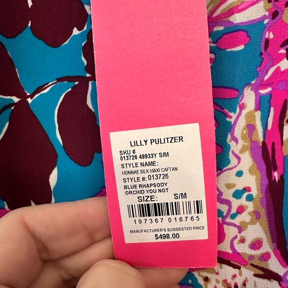 NWT Maxi caftan retails $498! - Picture 2 of 2